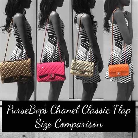 chanel classic flap red interior|chanel classic flap size comparison.